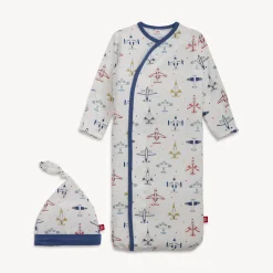Magnetic Gown & Hat Set