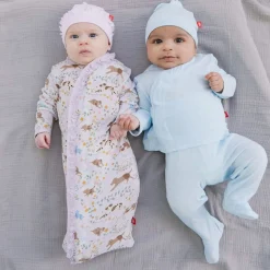 Magnetic Gown & Hat Set with Ruffle