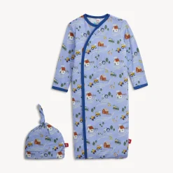 Magnetic Gown & Hat Set